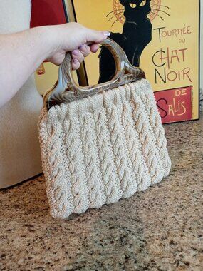 Crochet Handmade Handbag Purse Grandma Core